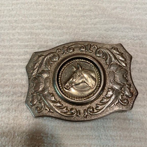 chambers belt co Other - Vintage Horse Belt Buckel